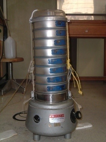 Dry-sieving-system
